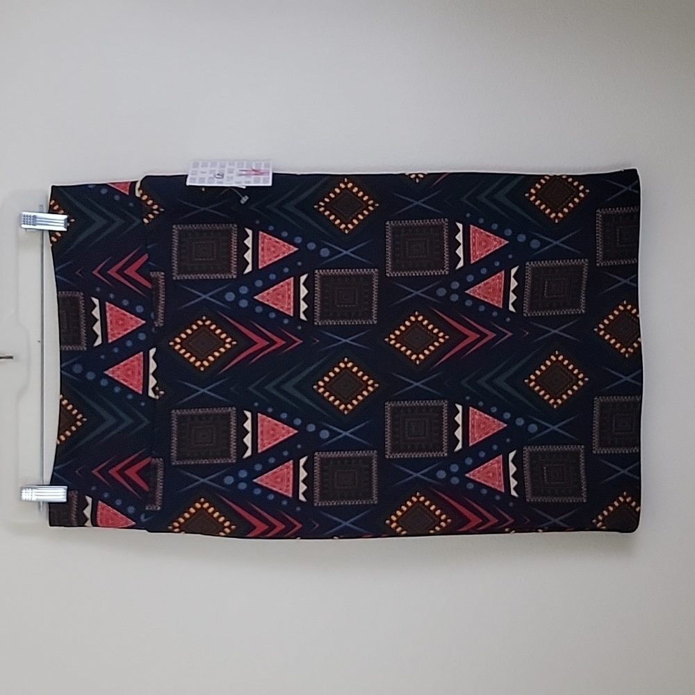 NWT Lularoe Geometric Pencil Skirt M